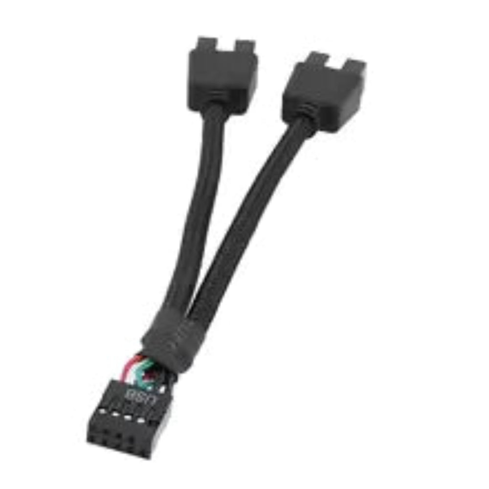 9-Pin USB Header Splitter for Motherboard - Extend USB Ports for PC Builds, Gaming Rigs & Workstations