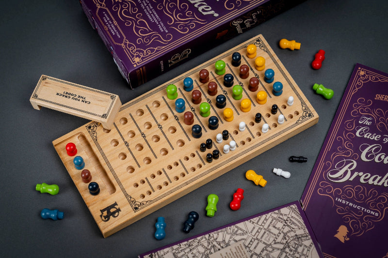 Sherlock Holmes Code Breaker Game - Fun Mystery Puzzle for Adults & Teens - Perfect for Game Nights & Brain Training