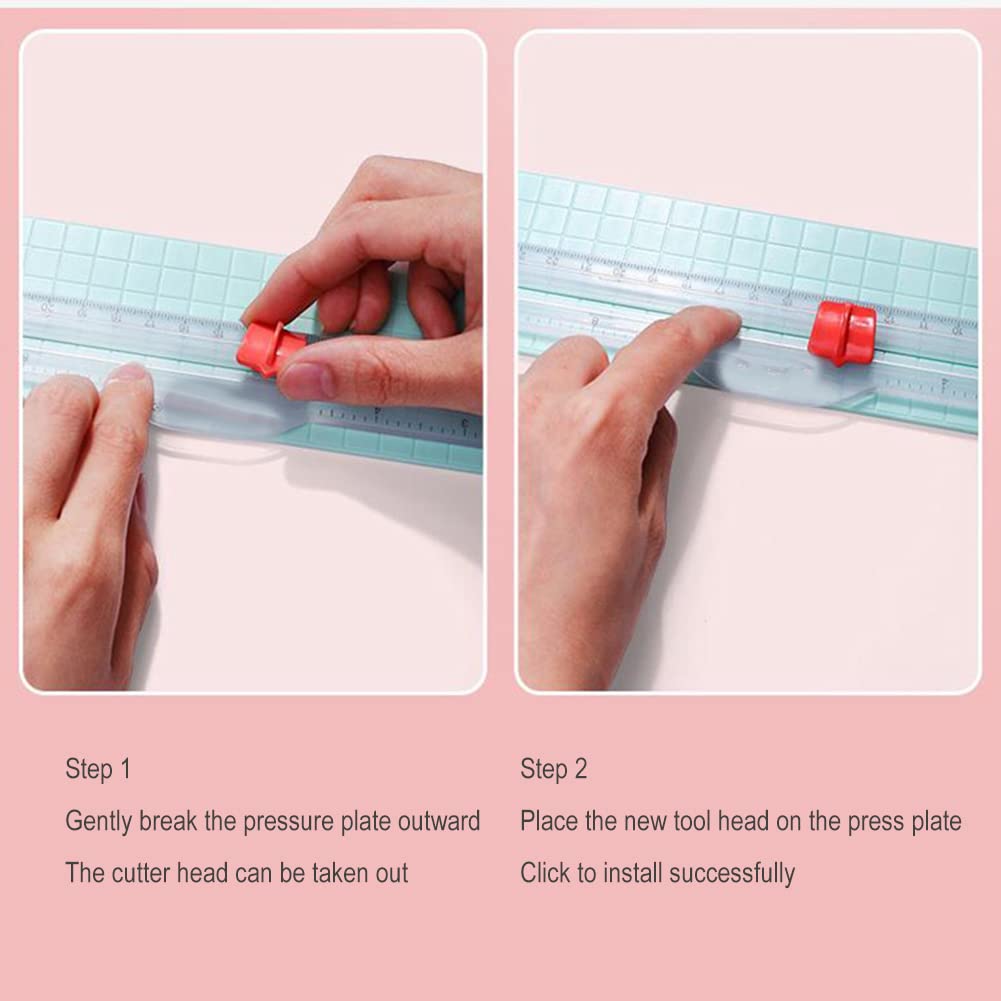 Portable Mini Paper Cutter Trimmer for Cardstock, Photos & Labels - Scrapbooking, Crafting, Office & School Supplies | Perfect for Home, Studio & DIY Projects