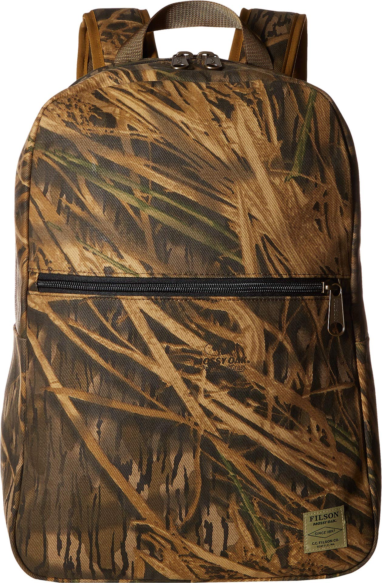 Filson Bandera Backpack - Durable Shadow Grass Camo Design for Outdoor Adventures, Hiking & Travel | One Size Fits All