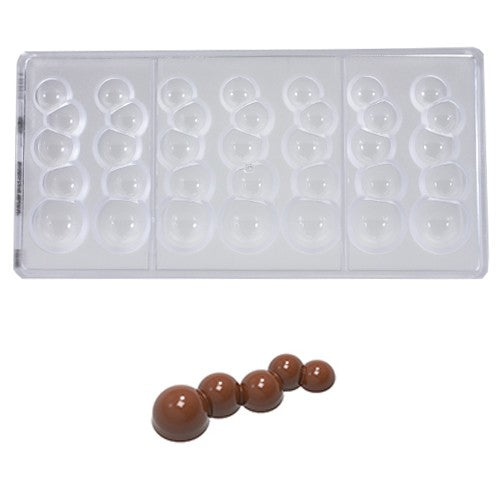 28g Chocolate Bubble Bar Mold - DIY Soap & Bath Bomb Making Kit for Handmade Gifts & Spa Relaxation