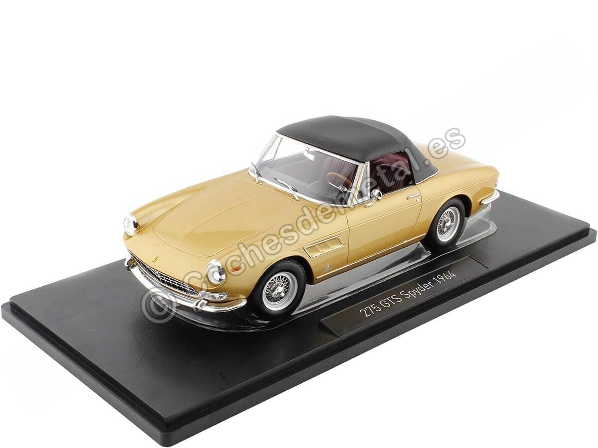1/18 Scale Ferrari 275 GTS Pininfarina Spider Diecast Model Car - 1964 Classic Vintage Sports Car Collection - Perfect for Display, Gifts & Car Enthusiasts