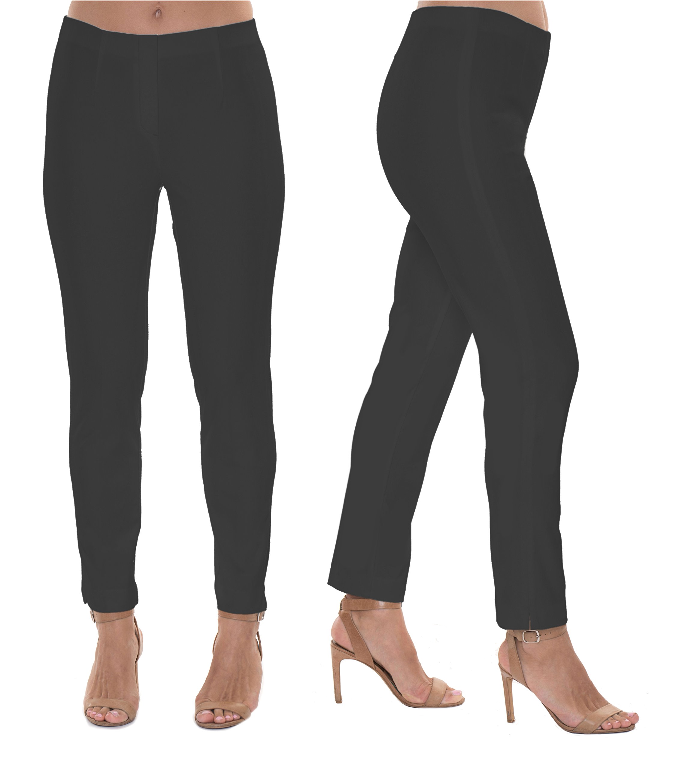 LIOR PARIS Sammy Essential Full Straight Leg Jeans for Women - High Waist Stretch Denim Pants for Casual Wear & Everyday Outfits