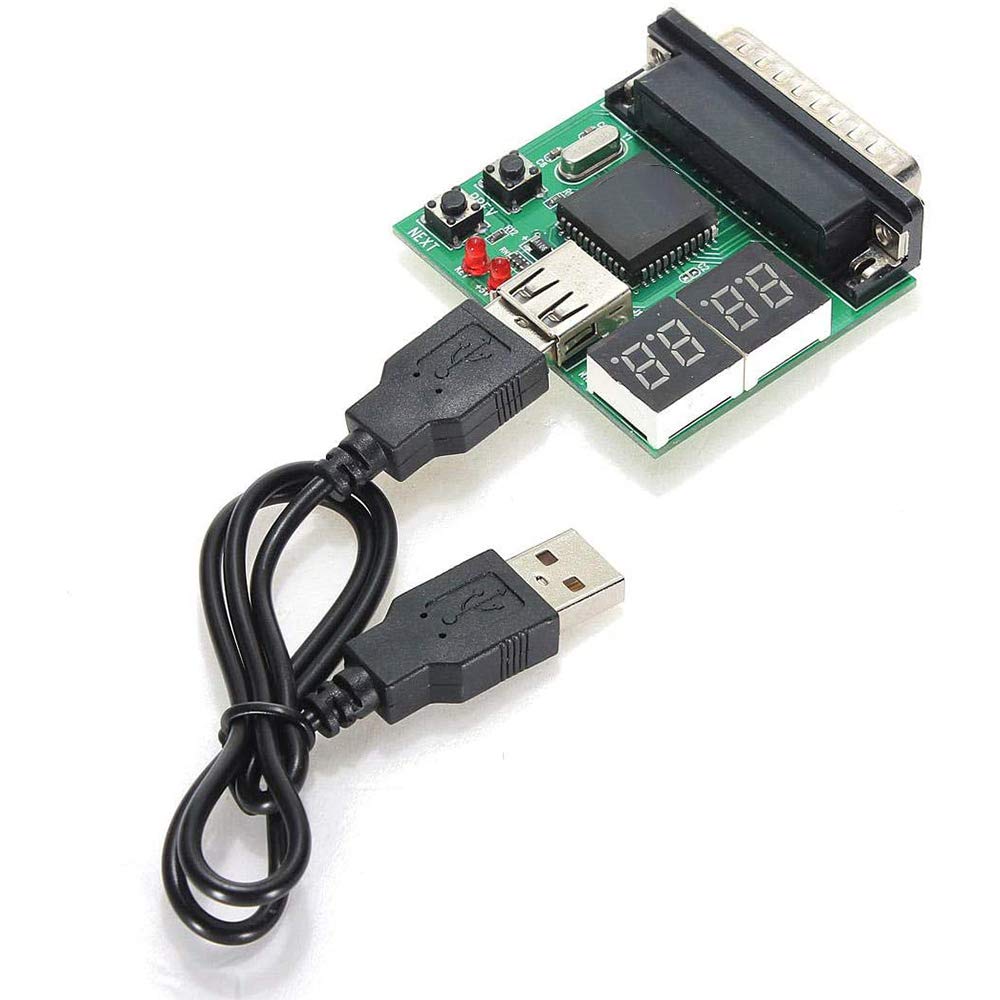 Gathukila USB POST Diagnostic Card - Motherboard Tester for Laptop & Desktop Computers | PC Hardware Troubleshooting Tool for BIOS Error Detection & System Diagnostics | Perfect for IT Technicians & Computer Repair Shops