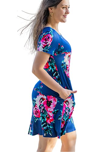 Navy Floral