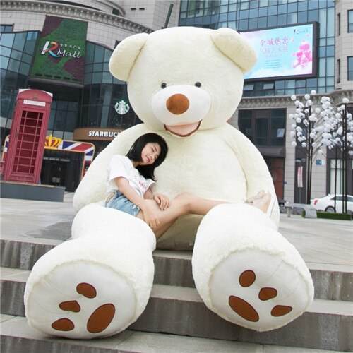 Giant 11ft Teddy Bear - World's Largest Stuffed Animal Plush Toy for Home Decor, Nursery, Photo Props & Gifts