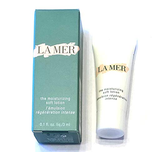La Mer The Moisturizing Soft Lotion Travel Size 0.3ml - Hydrating Facial Moisturizer for Dry Skin | Perfect for Travel, Gym & On-The-Go Skincare