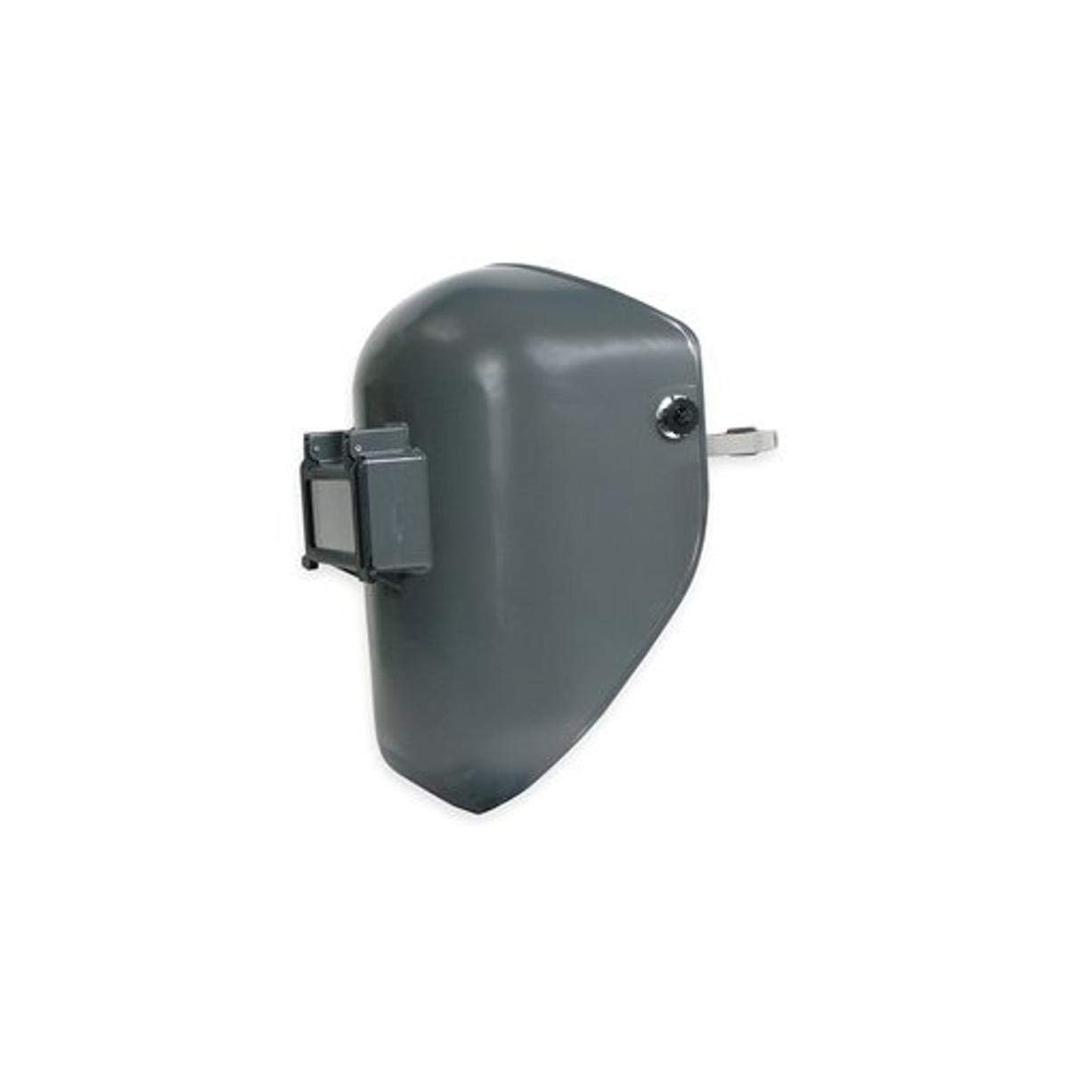Fibre-Metal F5906 Thermoplastic Welding Helmet - ANSI Certified Hard Hat in Dark Grey for Construction, Industrial & DIY Welding Projects