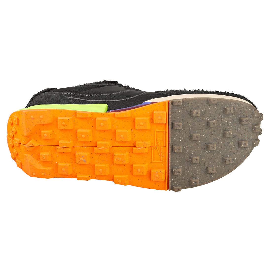 Nike Women's Waffle One NN Running Shoes - Black/Black-Volt-Anthracite - Size 8.5 - Lightweight Comfort for Jogging, Gym Workouts & Everyday Wear