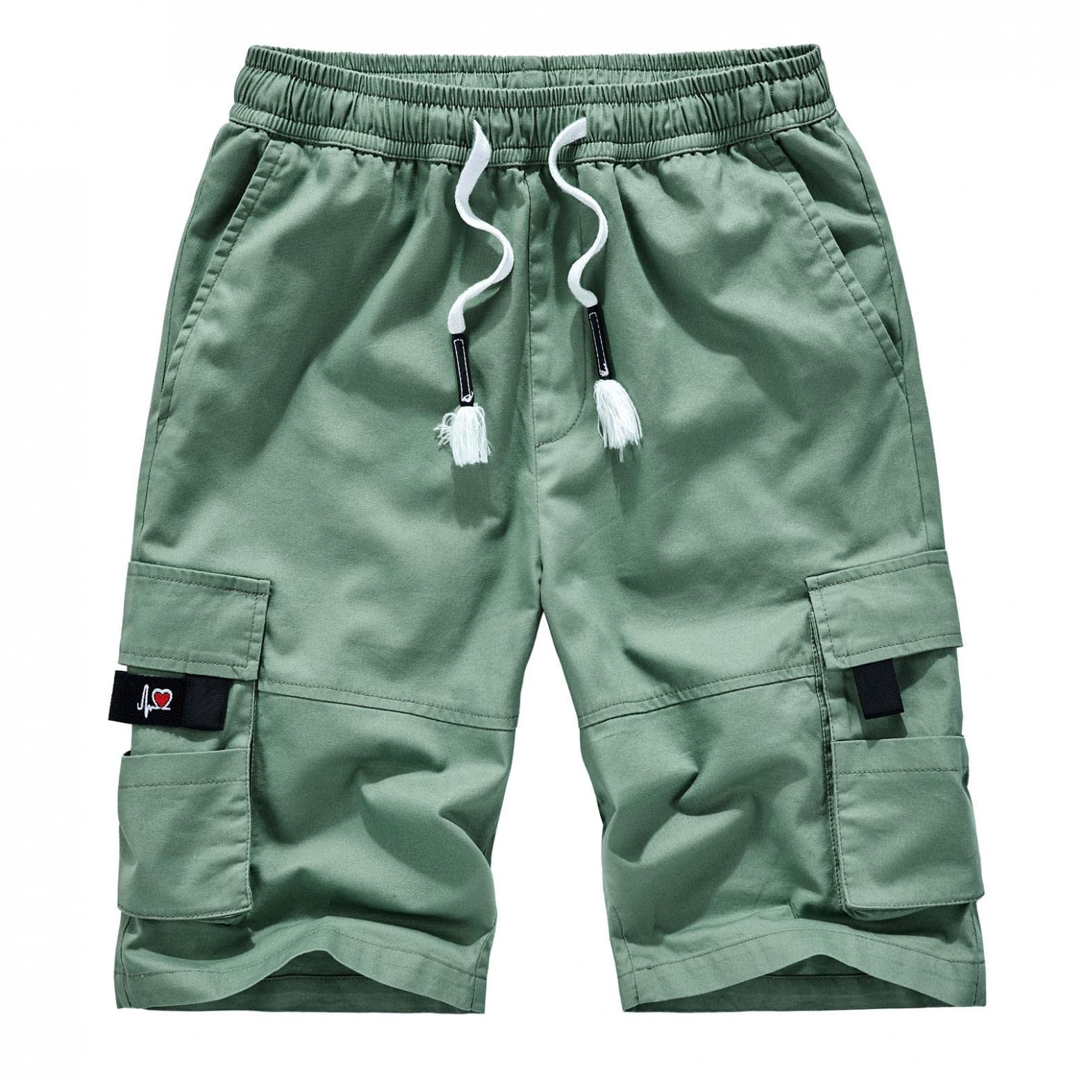 Men's Lightweight Stretch Cargo Shorts - Outdoor Hiking, Travel, Fishing & Golf Tactical Shorts for Active Lifestyle | Quick-Dry & Comfortable