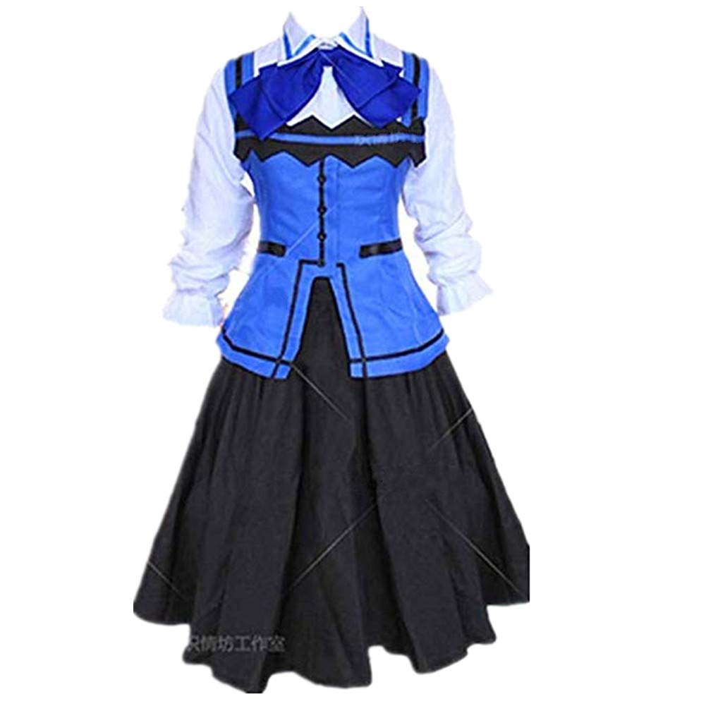 Kafuu Chino Rabbit House Cosplay Costume - Anime School Uniform Dress for Halloween Party, Kawaii Sweet Outfit | Perfect for Cosplay Events, Halloween Parties, and Anime Conventions
