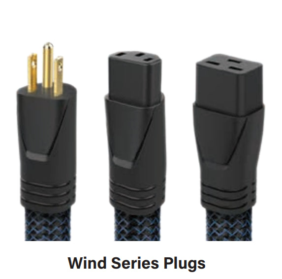 AudioQuest Blizzard High Current AC Power Cable - Premium Audio Power Cord for Home Theater & Hi-Fi Systems - Perfect for Amplifiers, Receivers & Audiophile Equipment