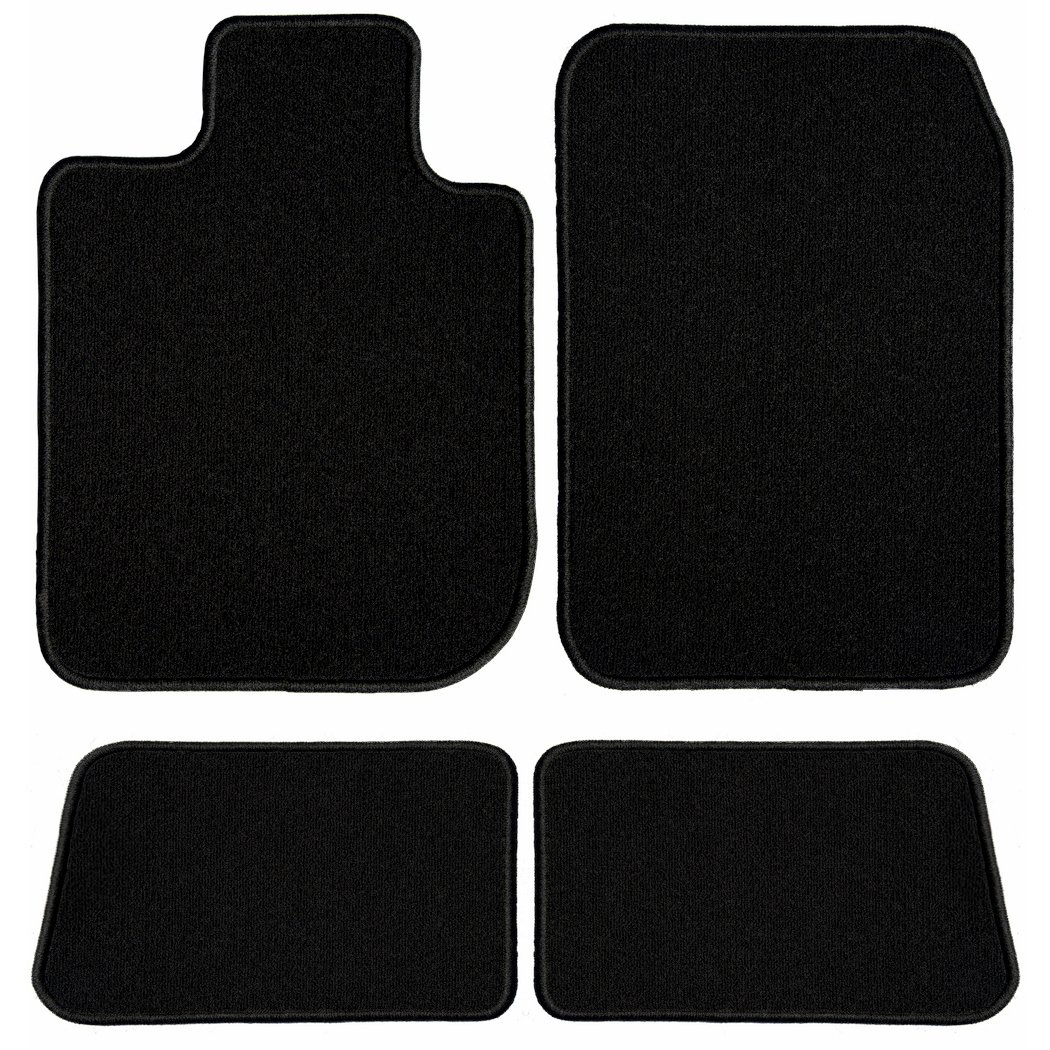 Premium Custom Fit Floor Mats GG Bailey D4798A-S2A-BLK - 2 Row Set for Lincoln Navigator - Durable Nylon Fiber Black Car Mats - Perfect for All-Weather Protection & Interior Style