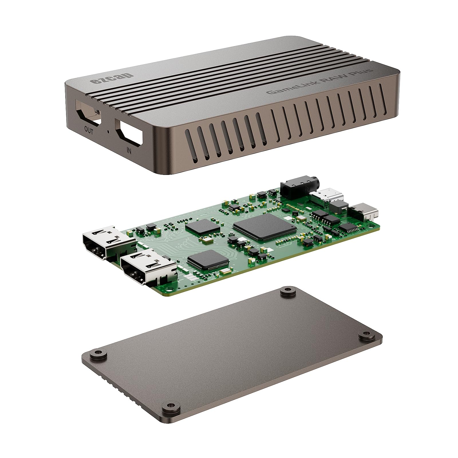 4K HDMI Video Capture Card - USB 3.1 Gen1 for Windows/Mac/Linux | Plug & Play Live Streaming & Recording Device | Ideal for Gaming, Webinars & Video Conferencing