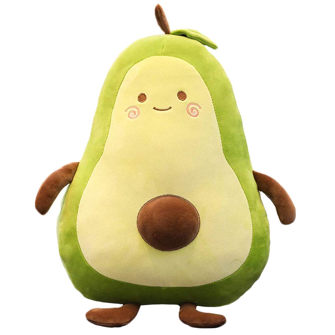 EHOTONG Avocado Plush Pillow - Soft & Cute Fruit-Shaped Stuffed Toy for Home Decor (25.6 Inch) - Perfect for Sofa, Bed, Nursery & Gift Giving