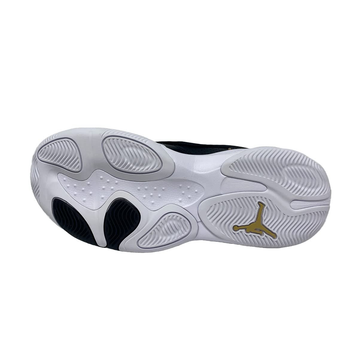 Nike Air Jordan Max Aura 4 Men's Basketball Shoes - Black/Metallic Gold-White - Size 10 US | High-Performance Sneakers for Basketball, Running & Streetwear Fashion
