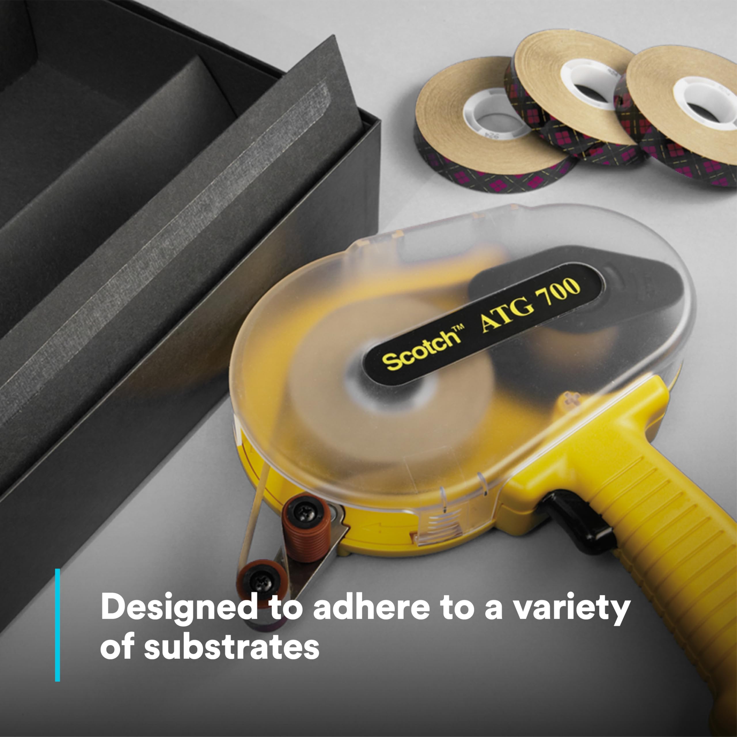 3M 926 Clear ATG Adhesive Transfer Tape - 5.0 mil Thick, 0.50