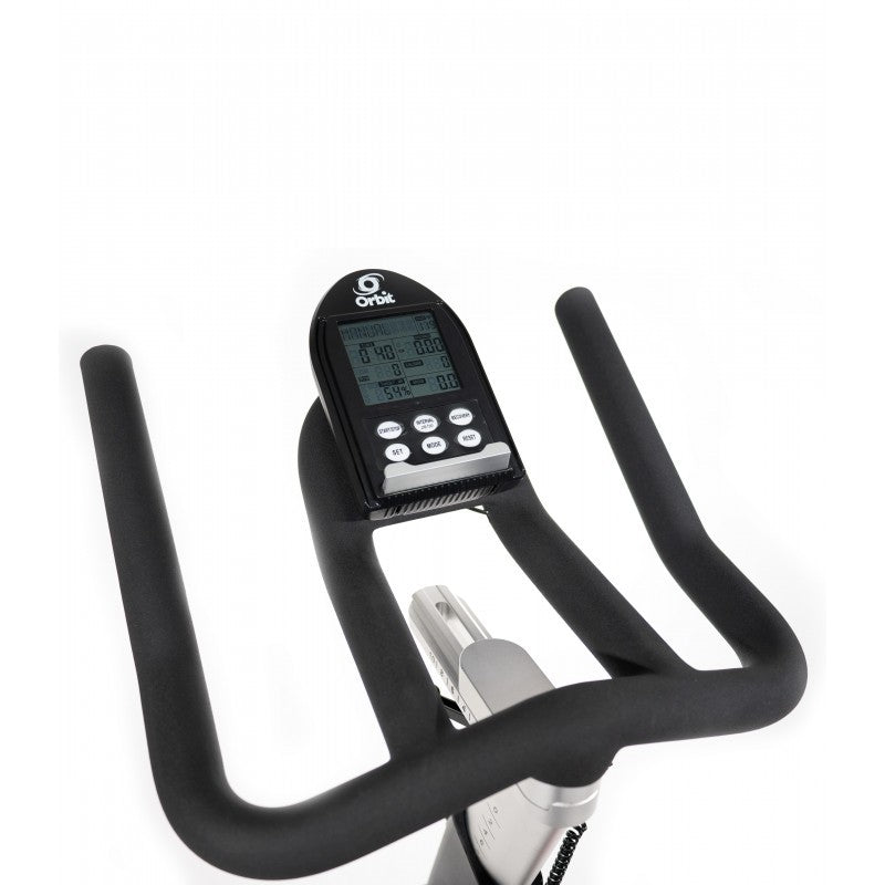 Peak Spin Bike OSP810 - Indoor Cycling Exercise Bike for Home Gym, Cardio Workout & Fitness Training - Perfect for Small Spaces & Apartment Workouts