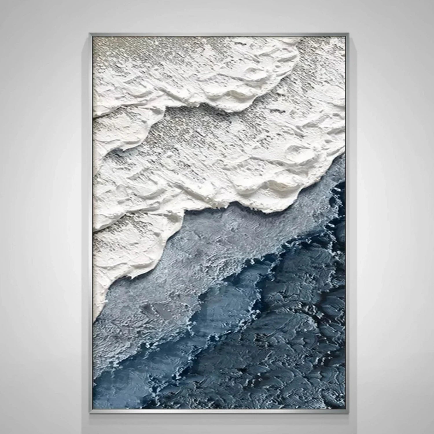 Ocean and Sky Painting #OS 245 - Handmade Canvas Wall Art for Home & Office Decor - Perfect for Living Room, Bedroom, or Office