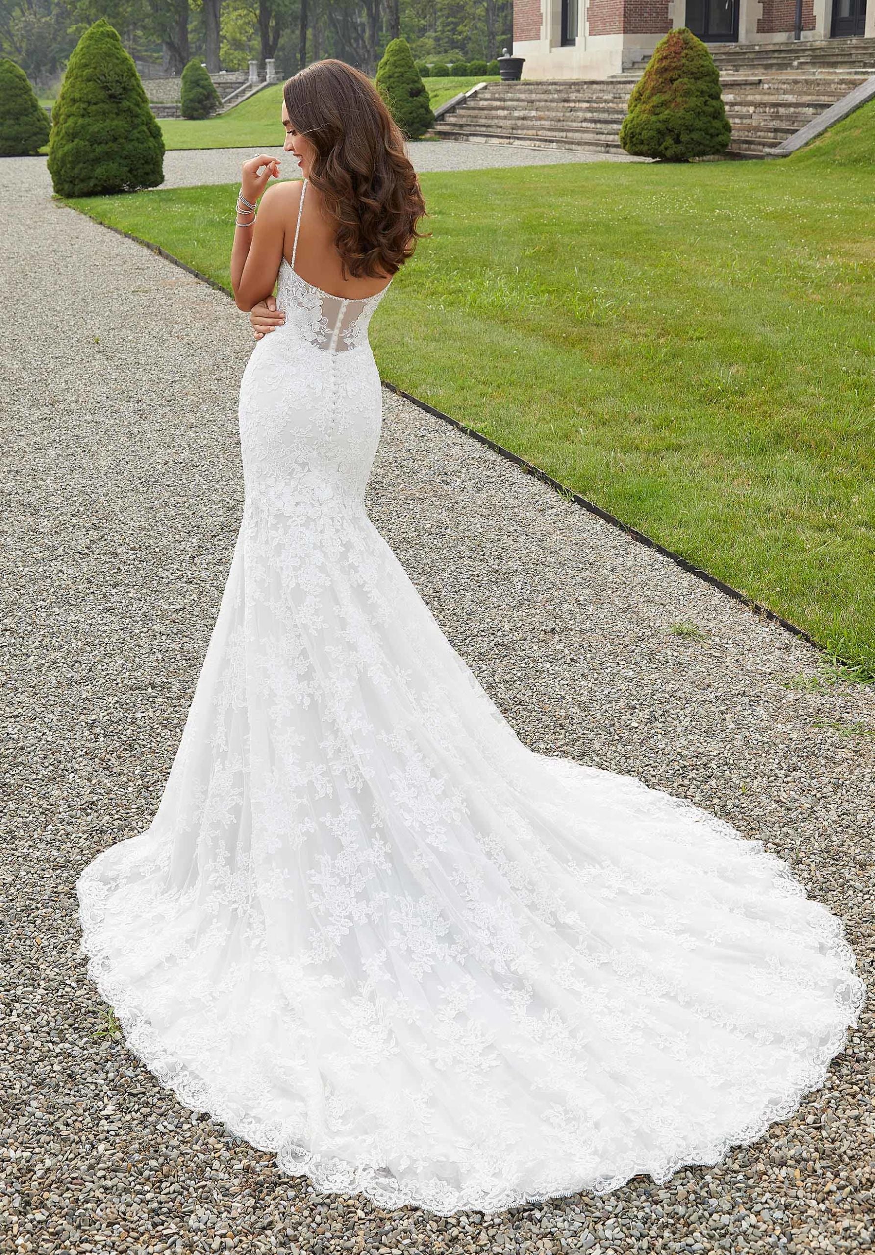 Morilee Diana 2412 Wedding Dress - Elegant Lace Ball Gown for Brides, Perfect for Church Ceremonies & Formal Receptions