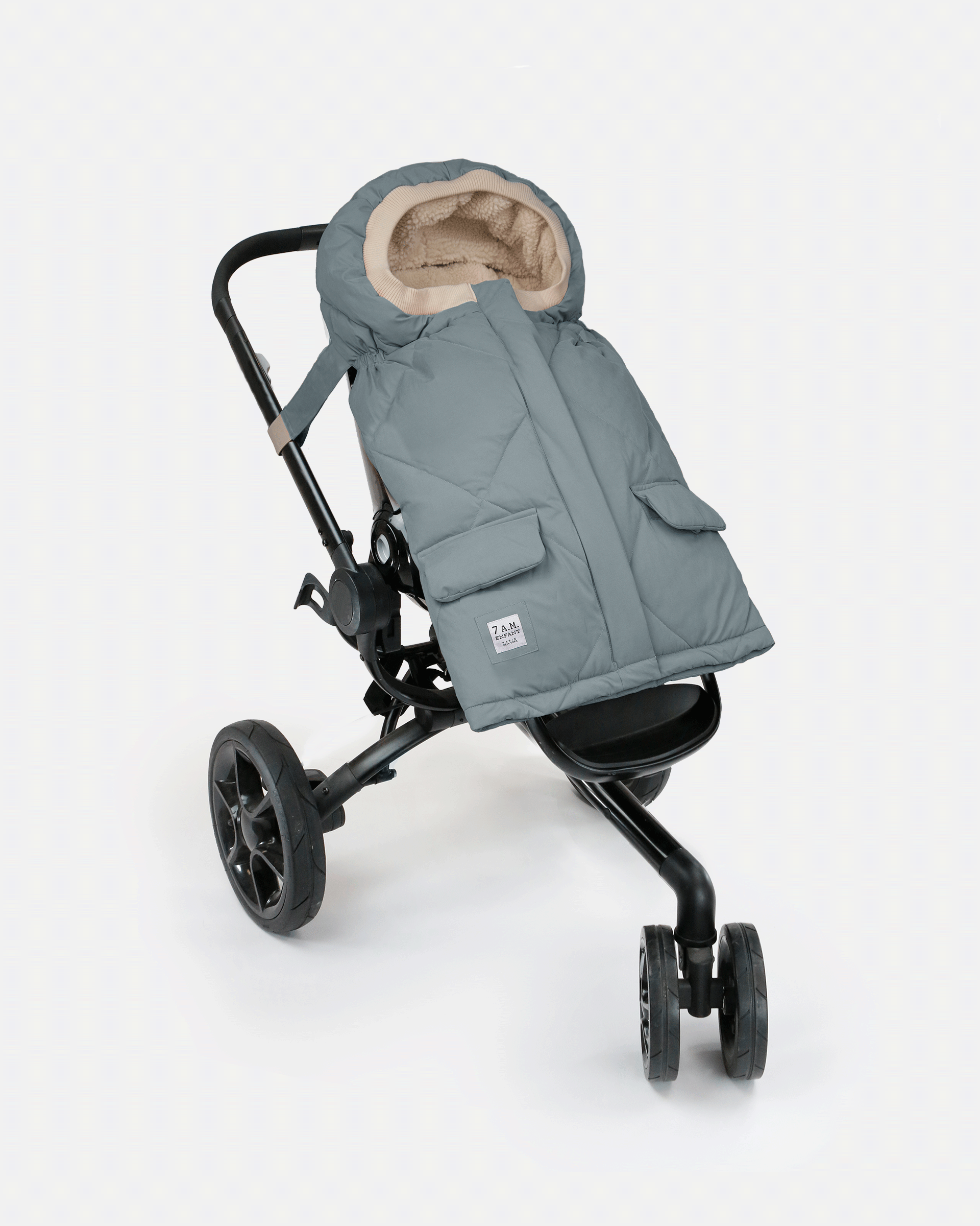 7AM Enfant Evolution 212 Sherpa Baby Blanket - Ultra Soft & Warm Fleece for Infants & Toddlers - Perfect for Strollers, Car Seats & Nursery Bedding