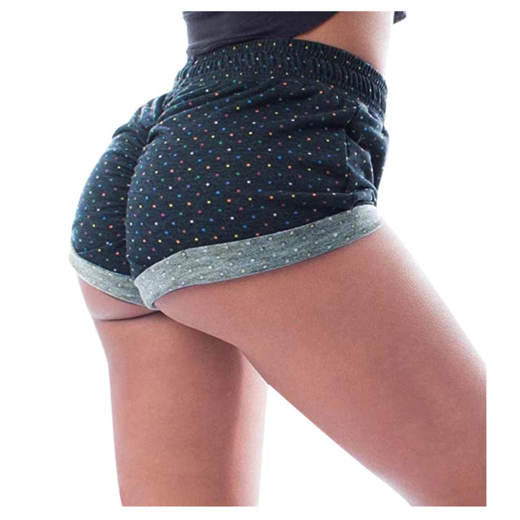 Reasoncool Women's High Waisted Bike Shorts - Compression Workout Leggings for Yoga, Running & Gym - Breathable Bell Bottom Capris for Active Women - Perfect for Fitness, Cycling & Lounge Wear