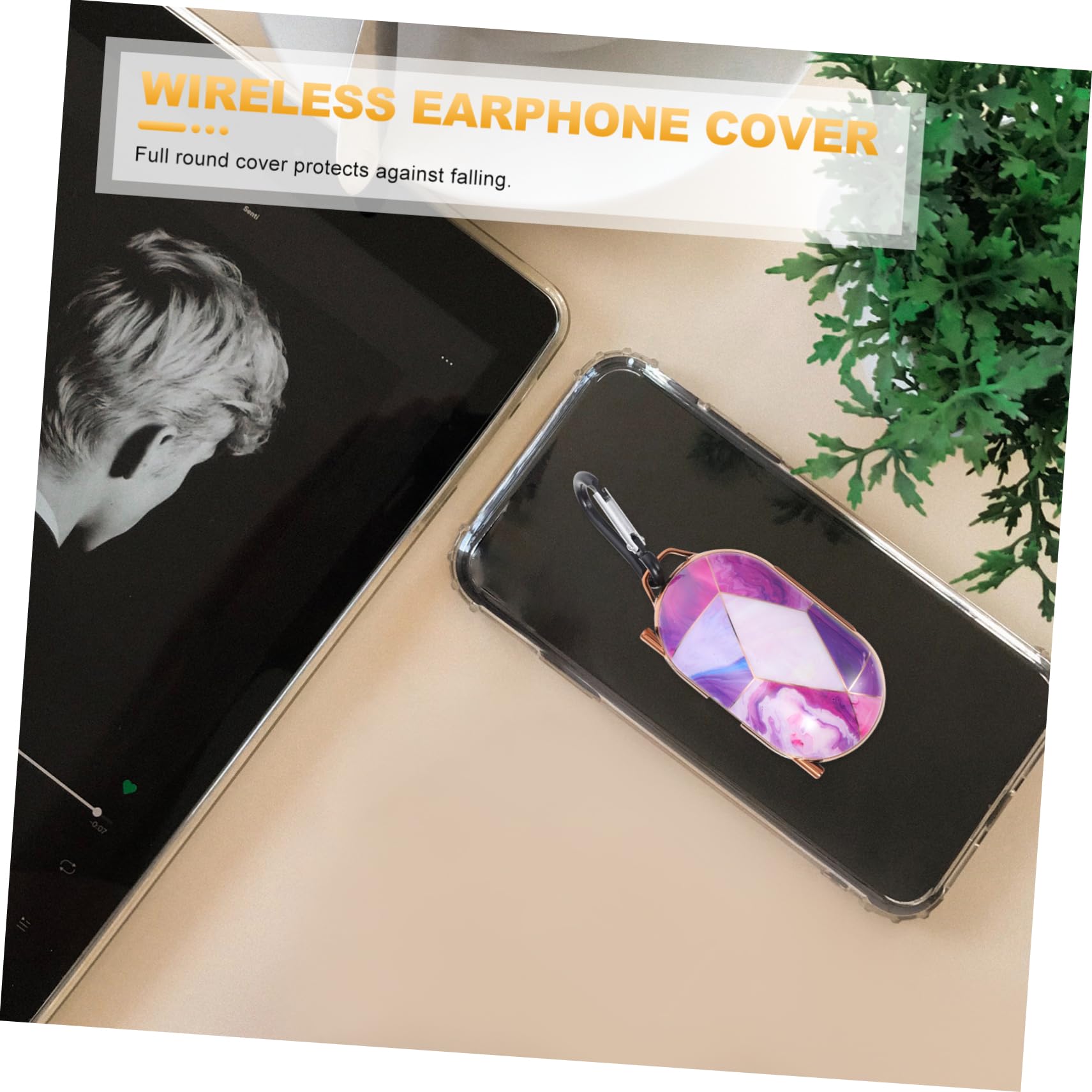 OSALADI Earphone Case for Earbuds - Portable Storage for Travel & Work