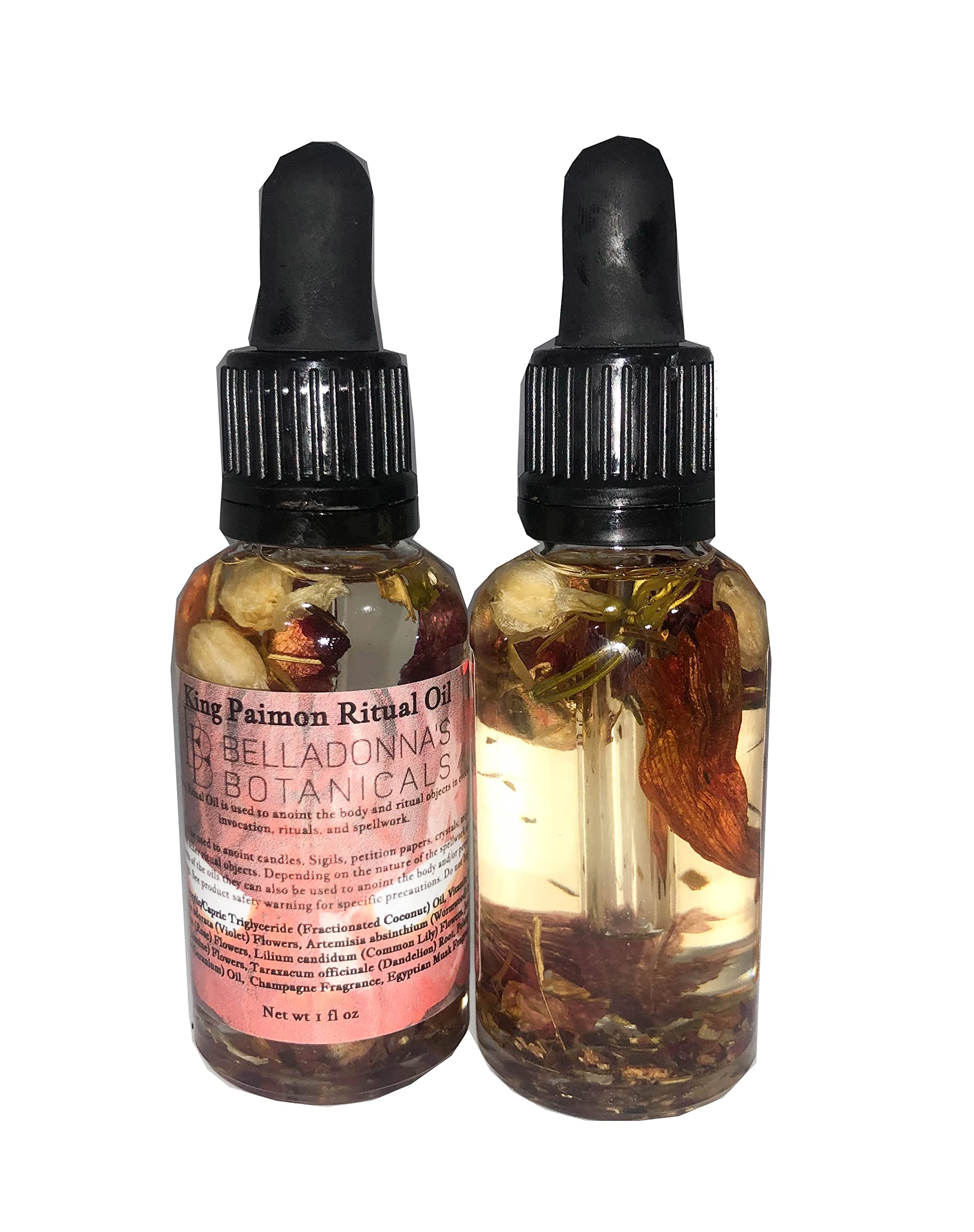 King Paimon Ritual Oil - Premium Occult Anointing Oil for Spiritual Work, Ceremonies & Altar Use | Enhance Meditation, Invocation & Magickal Practices
