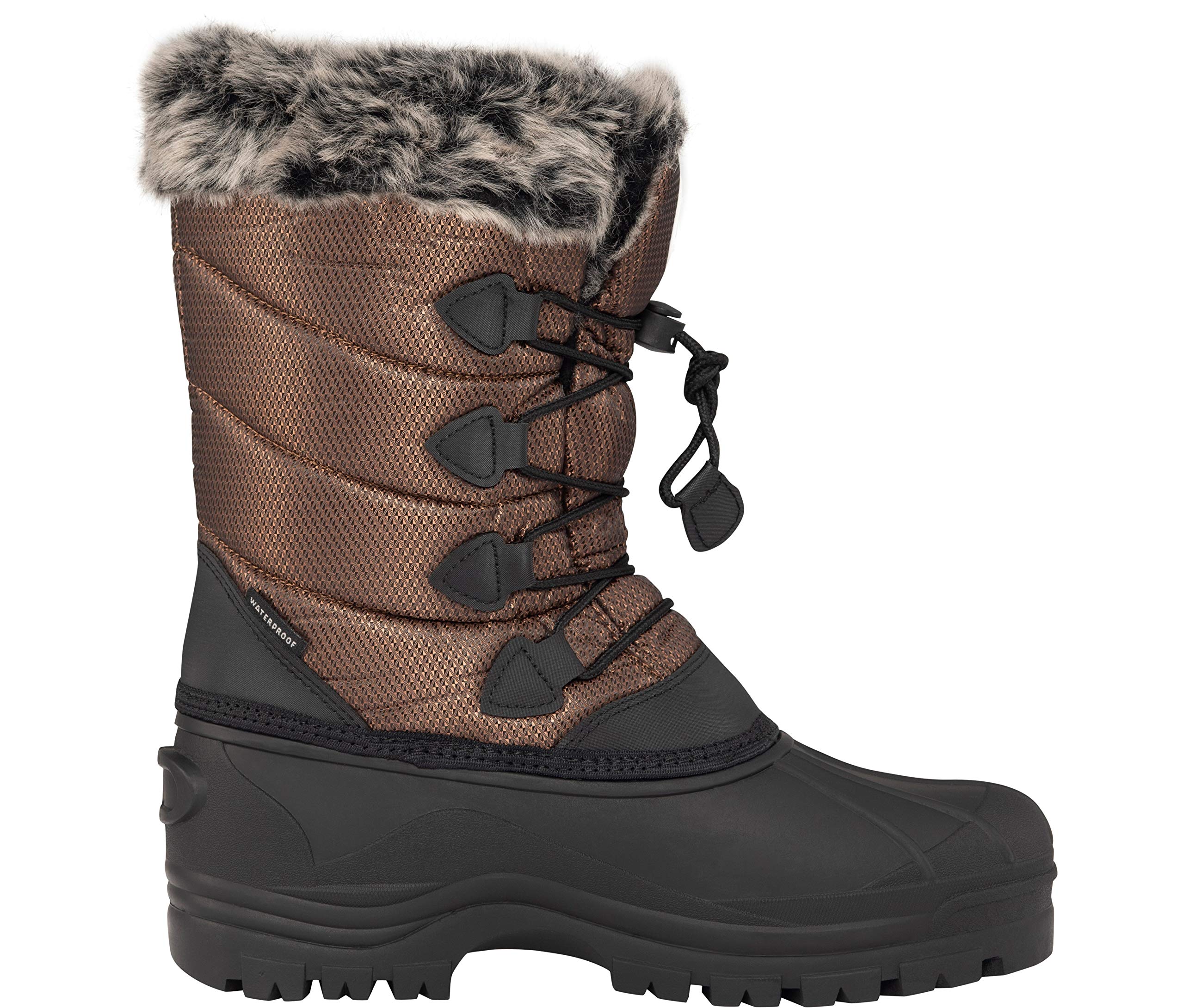 Arctix Women's Below Zero Winter Boots - Waterproof Insulated Snow Boots for Cold Weather, Hiking & Outdoor Activities
