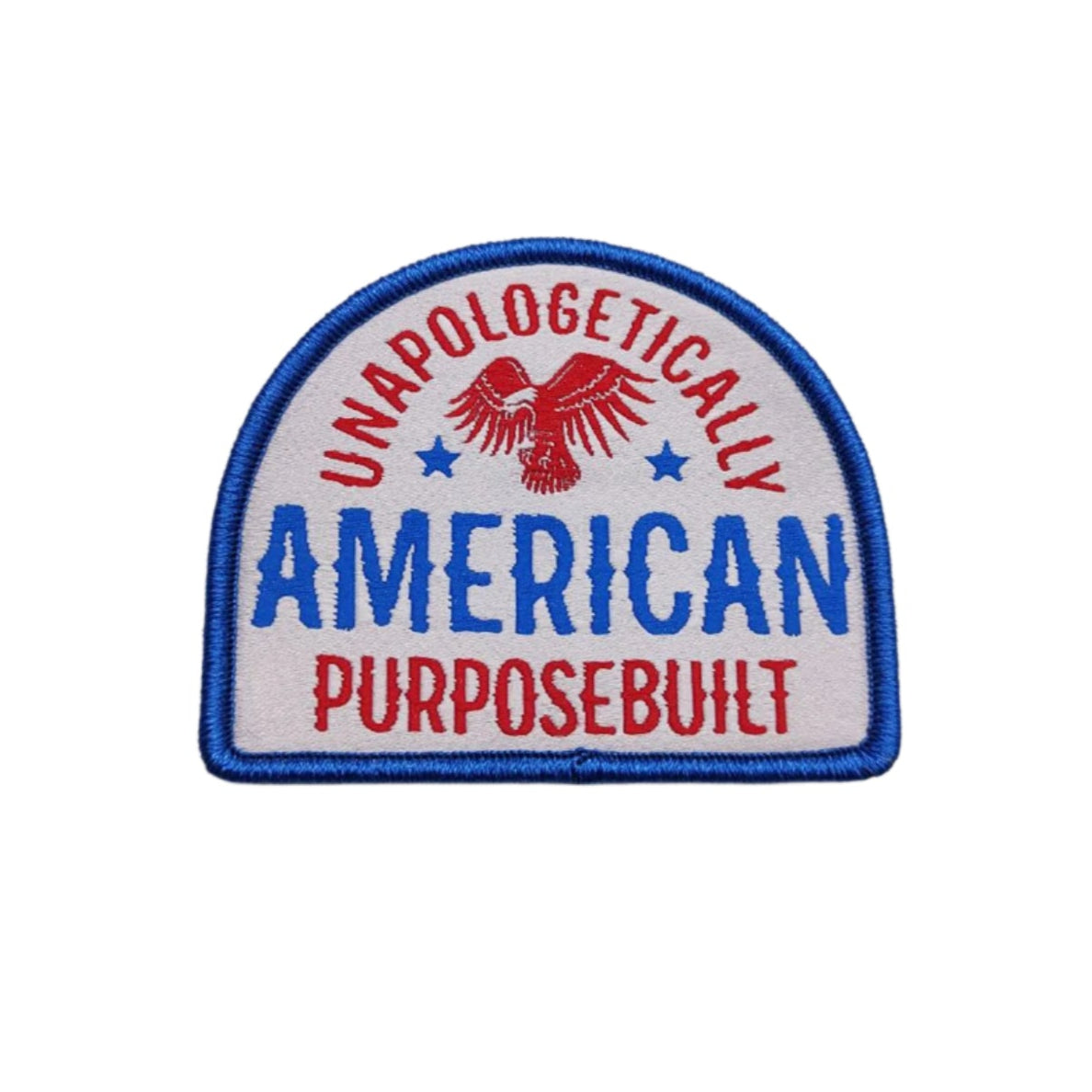 Unapologetically American 3.05 x 2.5 Inch Patriotic Sticker - Perfect for Laptops, Water Bottles & Car Decals | USA Flag Design
