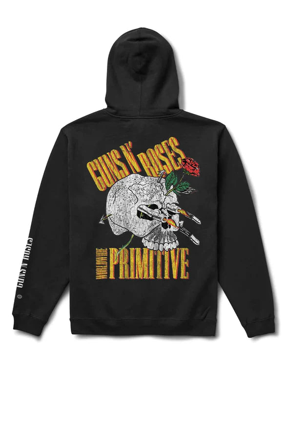 Primitive Night Train Hoody - Men's Graphic Pullover Hoodie for Skateboarding & Streetwear | Comfortable & Stylish Casual Wear for Everyday Use