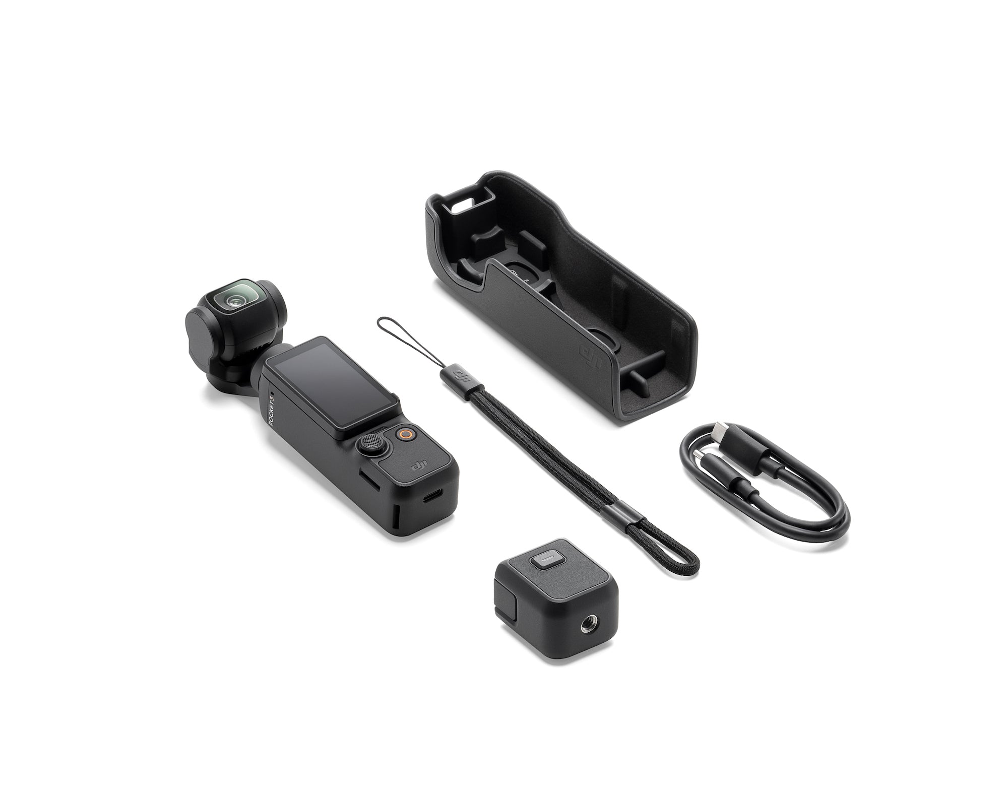 DJI Osmo Pocket 3 4K Vlog Camera with 3-Axis Gimbal Stabilizer - Creator Combo for YouTube, Travel & Action Video Shooting