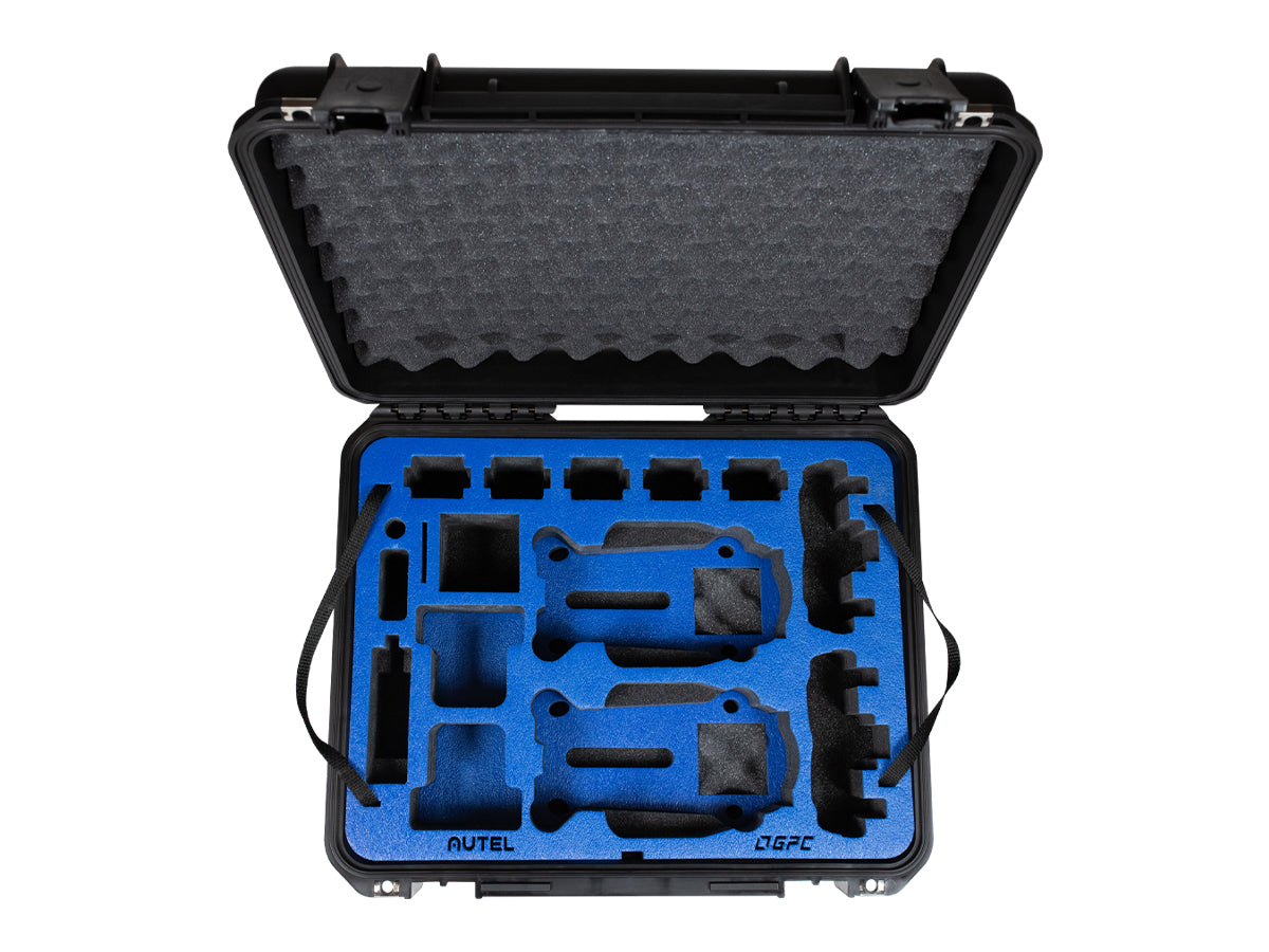 EVO II Rugged Bundle Case for 2 Drones - Heavy Duty Protective Storage | Perfect for Travel, Outdoor Adventures & Professional Drone Photography