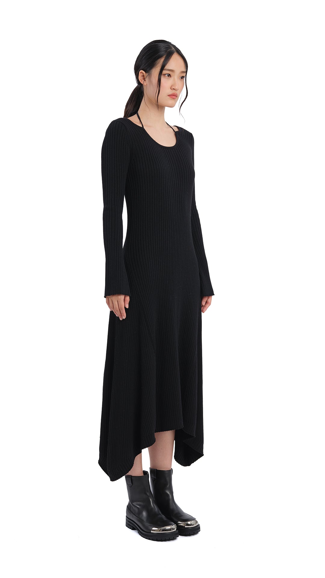 Women's Cozy Knit Sweater Dress - Long Sleeve Winter Tunic Pullover for Casual Outfits & Holiday Parties | Soft Warm Dresses for Fall, Christmas, and Office Wear