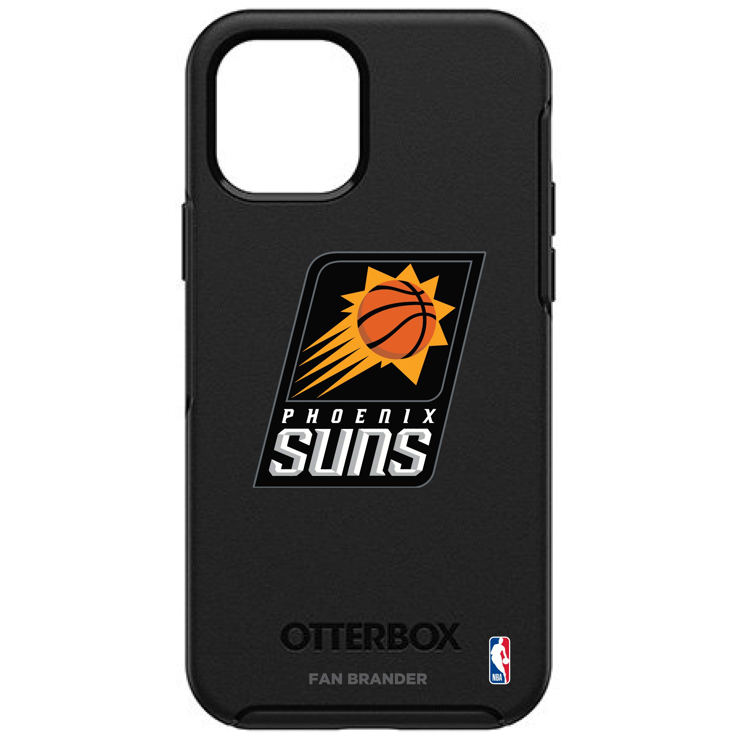 NBA Phoenix Suns OtterBox Symmetry Protective Phone Case for Apple iPhone 13 Pro - Durable Shockproof Cover for Basketball Fans & Sports Enthusiasts