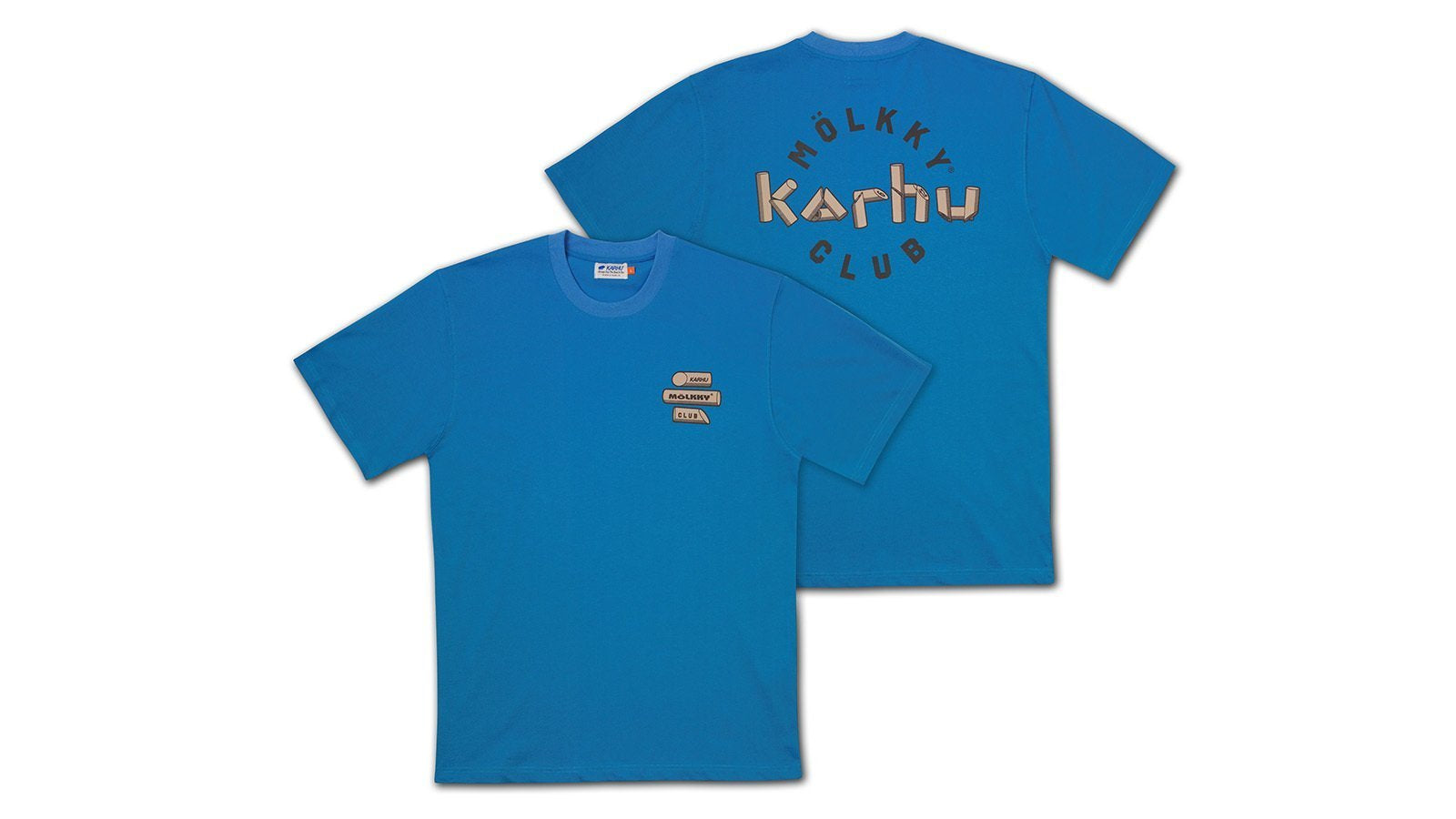 Premium Mölkky Club T-Shirt - Daphne & Chocolate Torte Colors | Comfortable Cotton Tee for Outdoor Games, Casual Wear & Sports Events