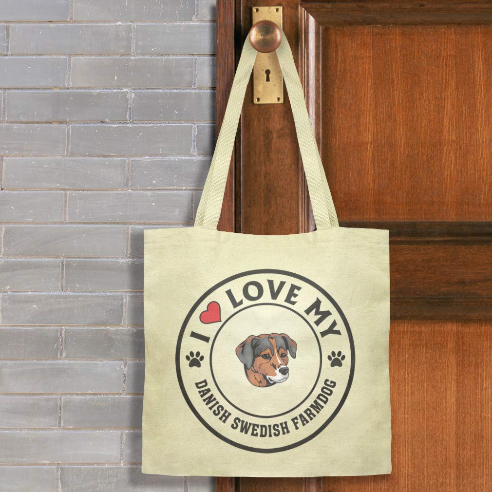 Custom Canvas Tote Bag - Reusable Shopping & Beach Bag for Women with 