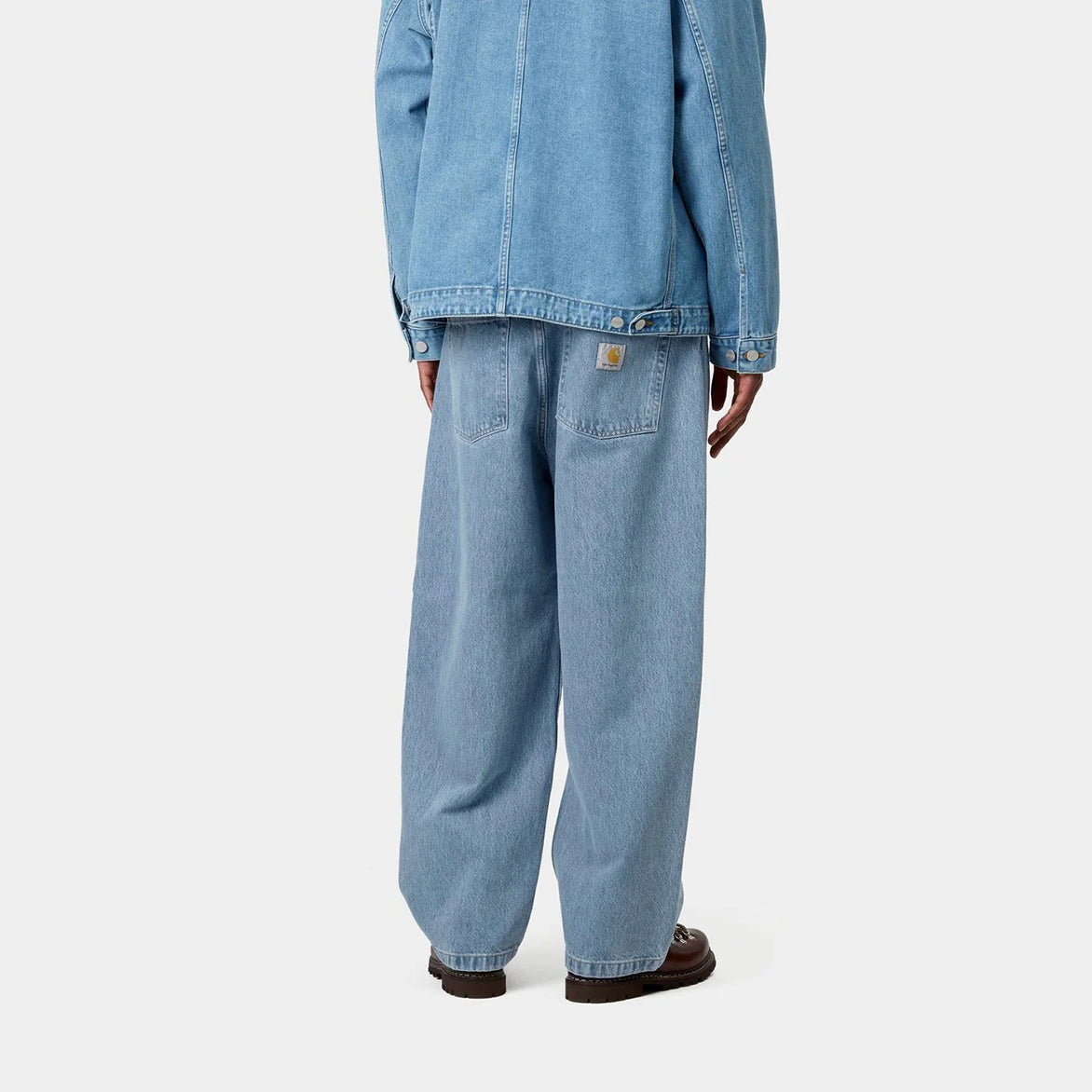 Brandon Blue Stone Bleached Pants for Men - Comfortable Casual & Work Wear - Perfect for Office, Travel & Everyday Use