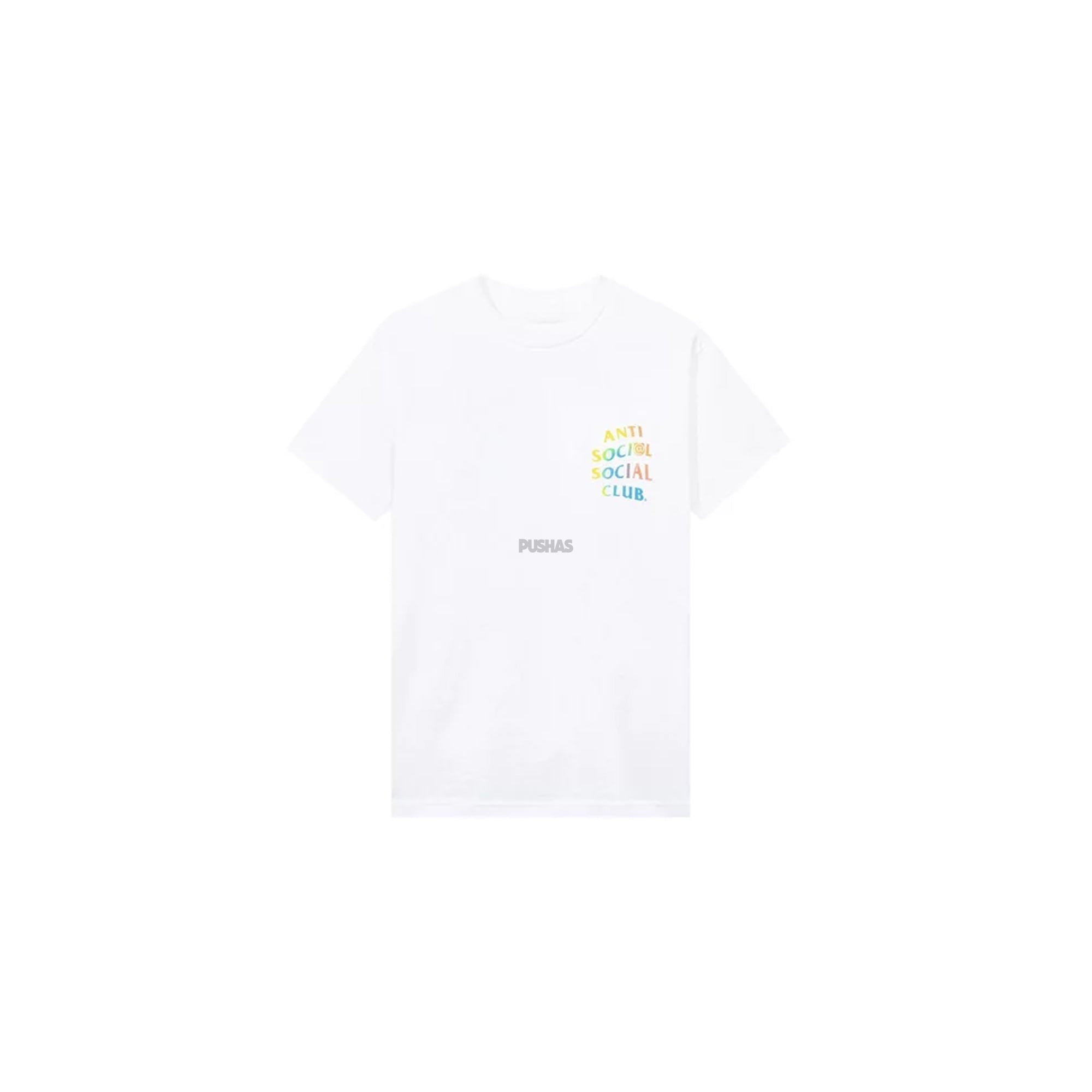 Anti Social Social Club Bare Colors Tee 'White' (2021) | Unisex Streetwear T-Shirt | Casual Wear & Urban Fashion Outfit for Men & Women | Perfect for Daily Wear, Street Style & Social Events