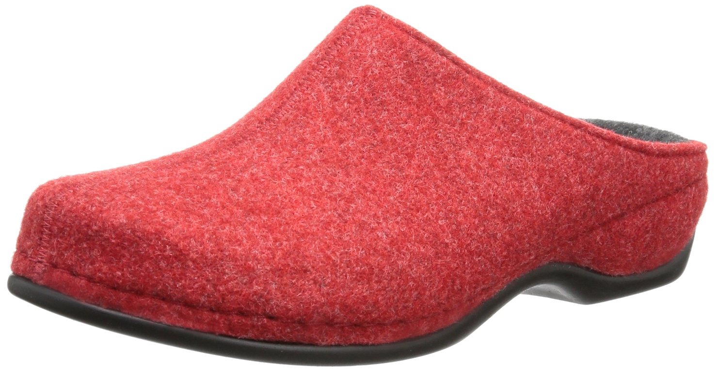 Berkemann Women's Open-Back Comfort Slippers - Size 5, Soft Memory Foam Indoor/Outdoor House Shoes for Relaxation at Home