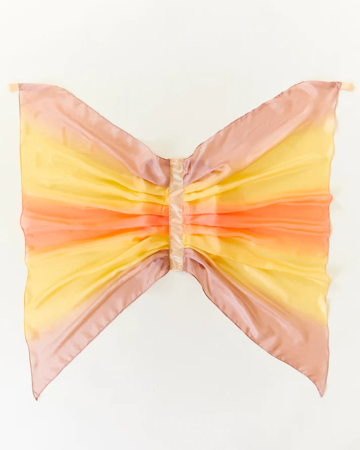 Sarah's Silks Wings - Premium Play Silk Wings for Kids Dress Up & Imaginative Play - Perfect for Fairy, Angel, and Butterfly Costumes