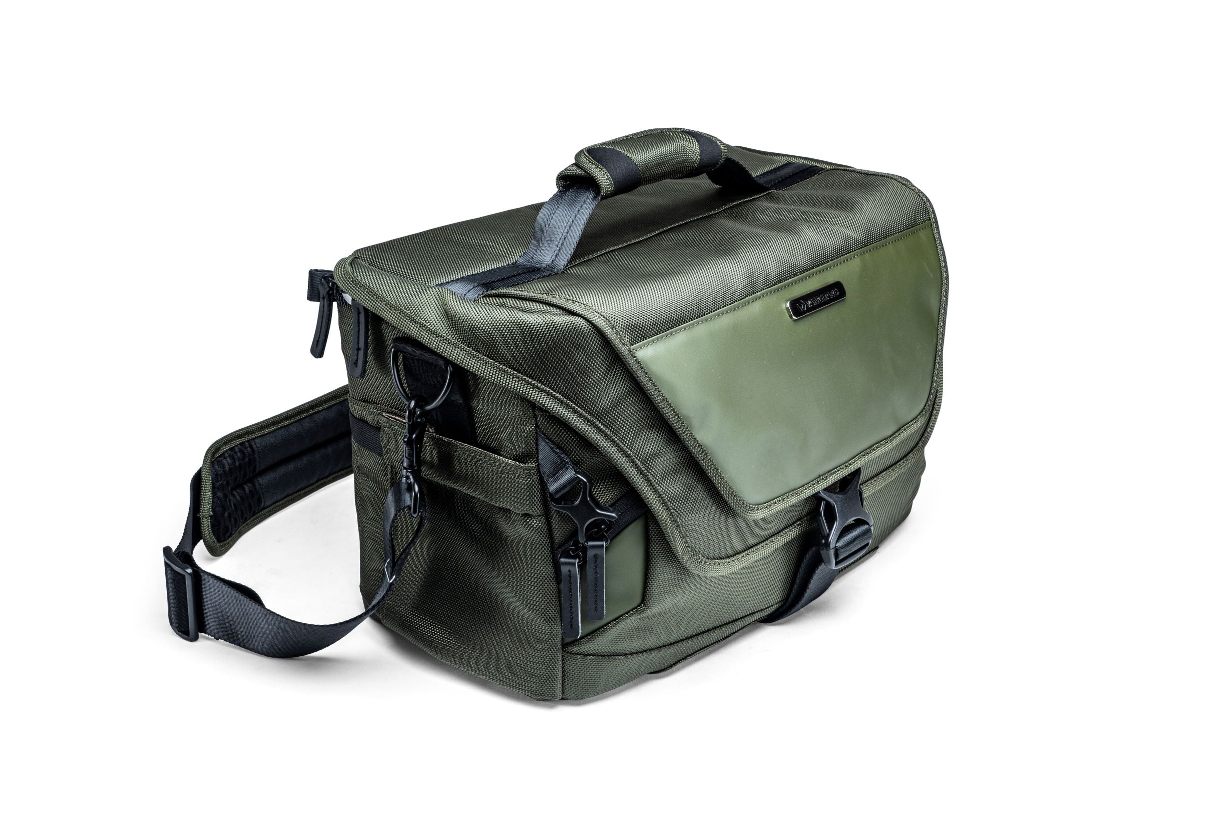 VEO SELECT 36S GR Shoulder Bag for Women - Lightweight Crossbody Purse with Adjustable Strap, Waterproof Green Handbag for Travel, Work & Daily Use