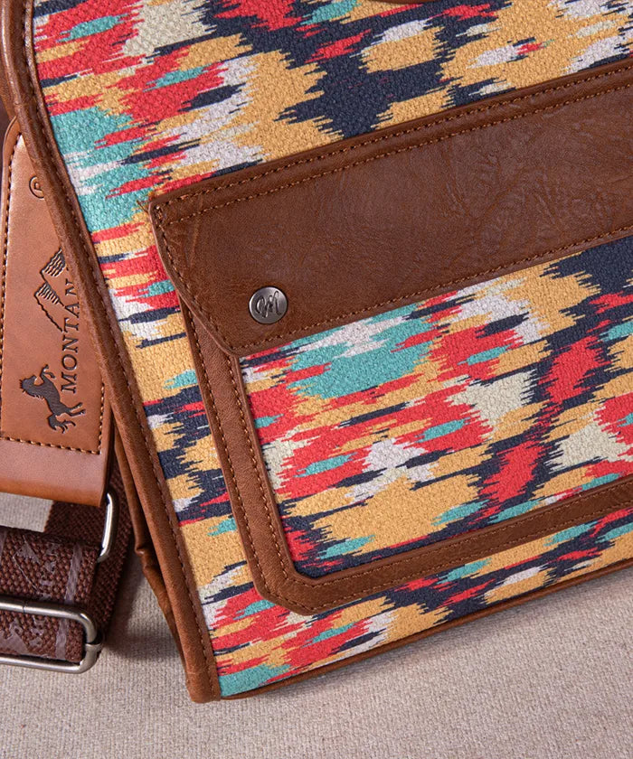 Montana West Western Prints Concealed Carry Crossbody Bag for Women - Stylish & Functional Purse with Hidden Gun Pocket - Perfect for Travel, Shopping & Everyday Use