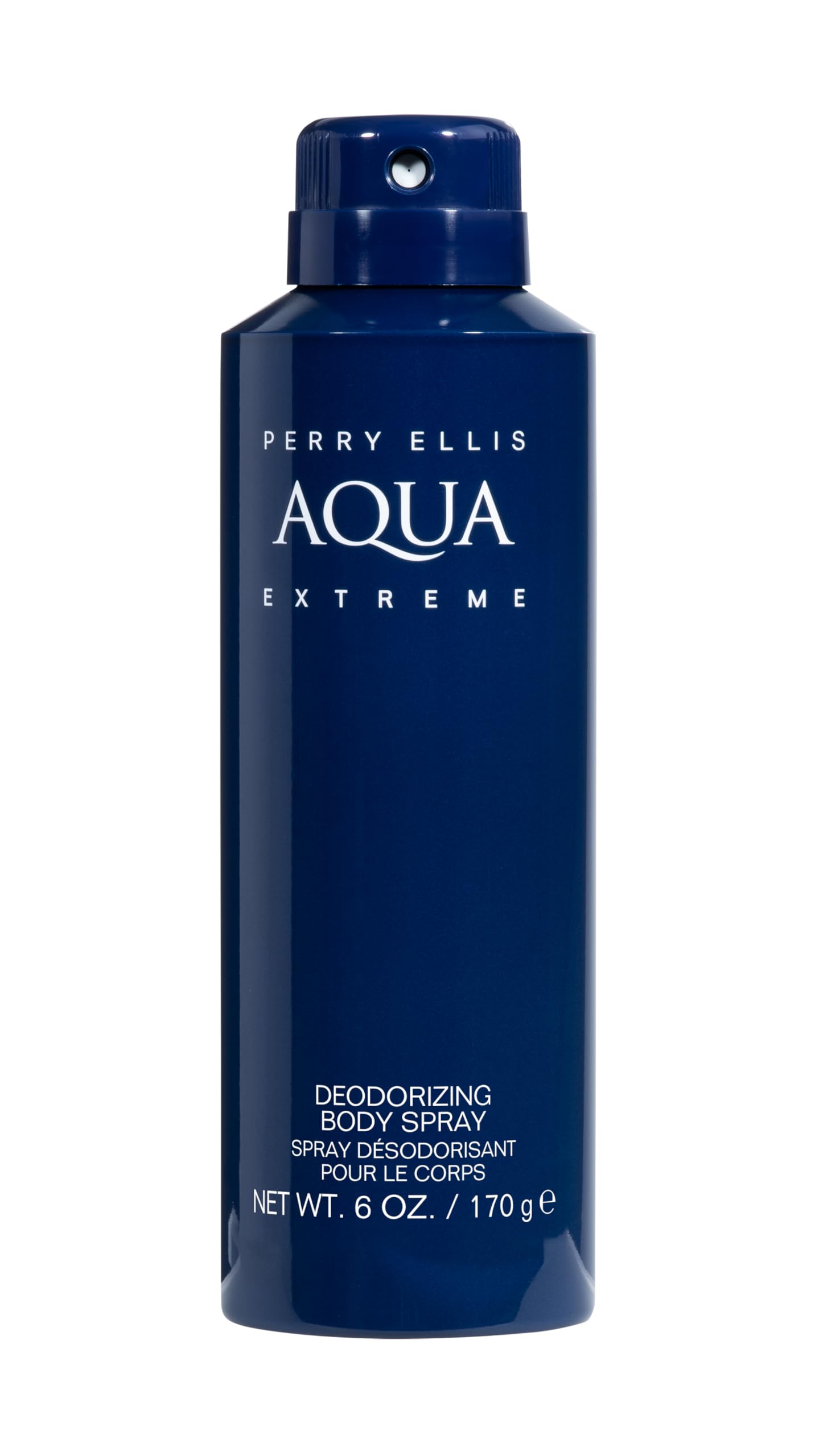 Perry Ellis Aqua Extreme 6 oz Body Spray for Men - Fresh Aquatic Cologne Fragrance | Gym, Work & Everyday Use