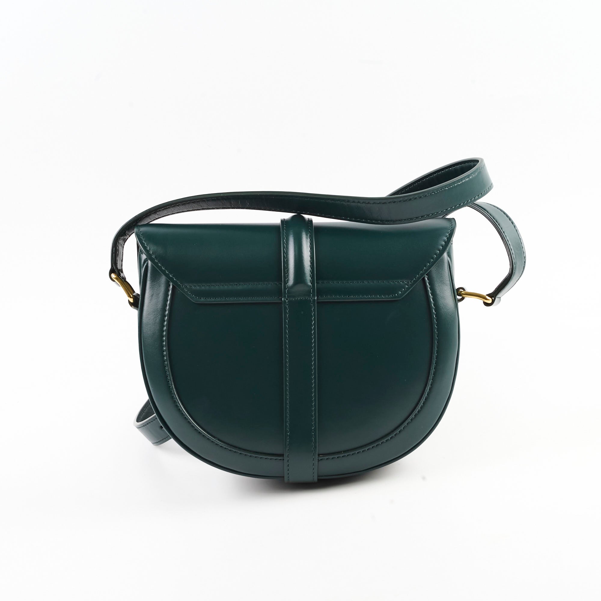Celine Small Besace Bag in Green | Luxury Crossbody Handbag for Women | Perfect for Everyday Use, Work & Travel