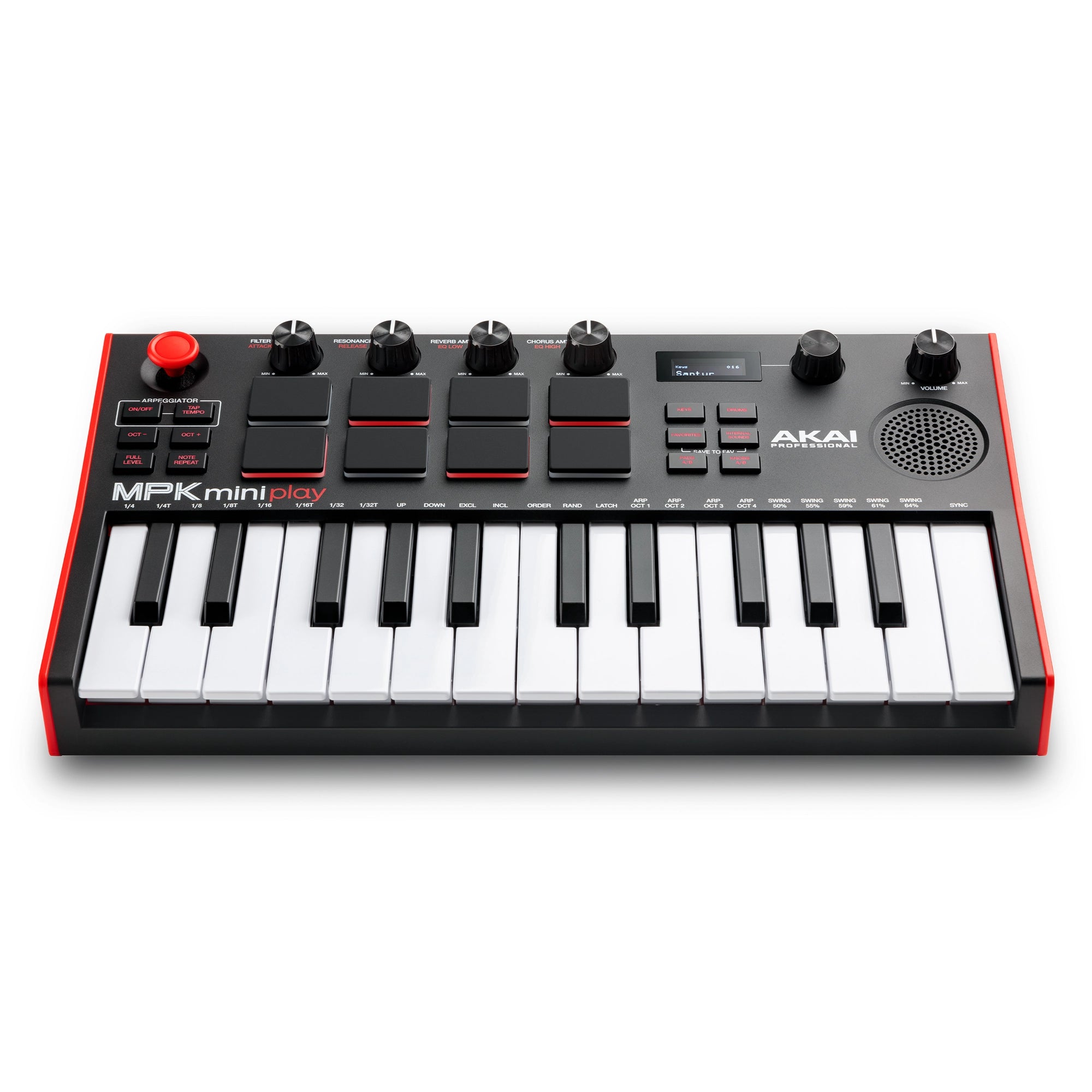 Akai Professional MPK Mini Play 3 - 25 Key Portable MIDI Keyboard Controller with Built-in Sounds | Perfect for Music Production, Live Performance & Home Studio Recording