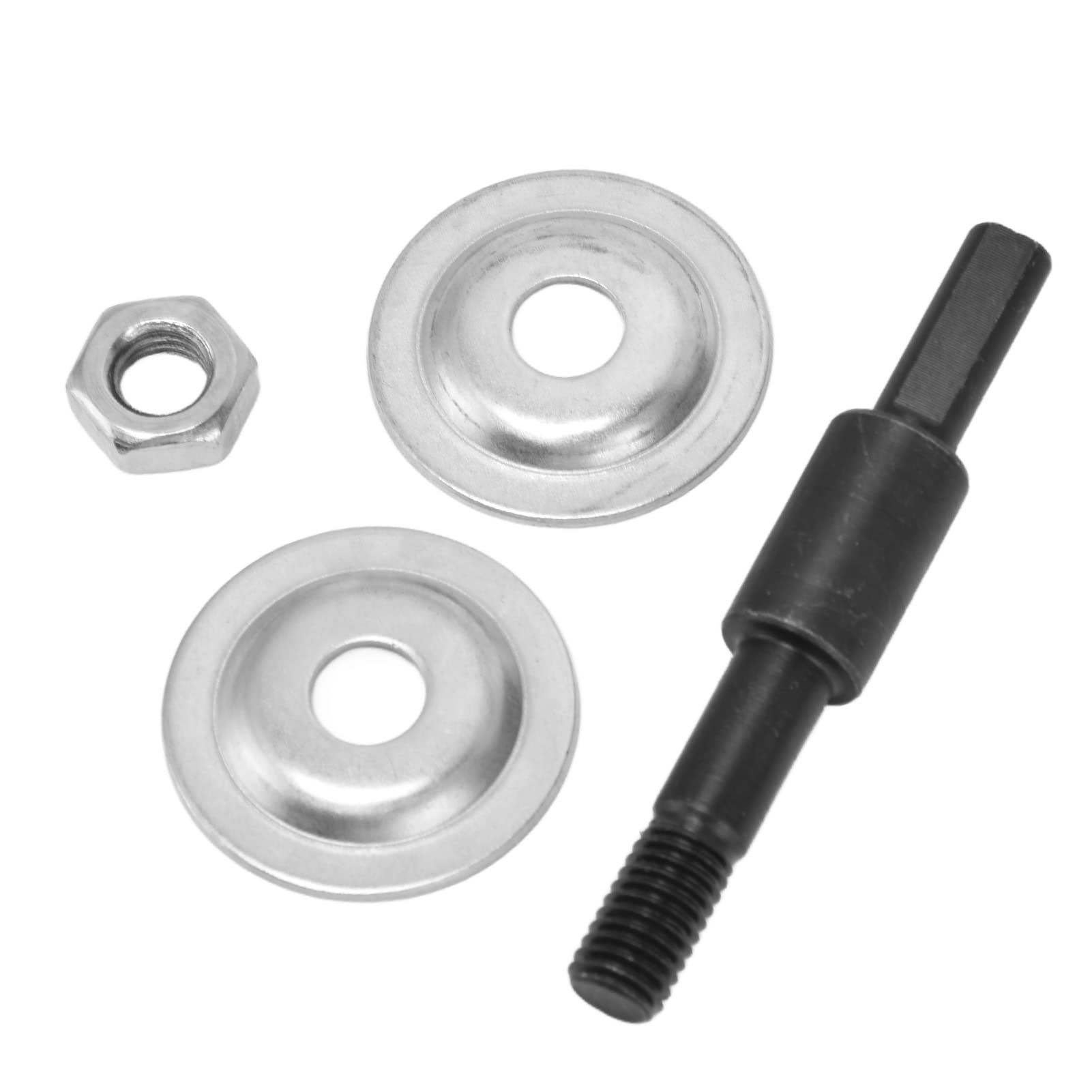 Garosa Drill Arbor Adapter - Convert Drill to Grinder Tool, Securely Holds Grinding Wheels, Stainless & Carbon Steel Construction, Easy Installation, Fits Various Sizes (8.3mm Shank) - Perfect for Metalworking, Wood Carving & DIY Projects