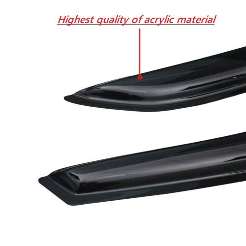 Chevrolet Blazer Rain Guards (2019-2025) - Side Window Deflectors for LT/RS/Premier Trims | Durable Tinted Window Visors | All-Weather Protection for Rain, Snow & Sun | Perfect for Commuting, Road Trips & Outdoor Adventures