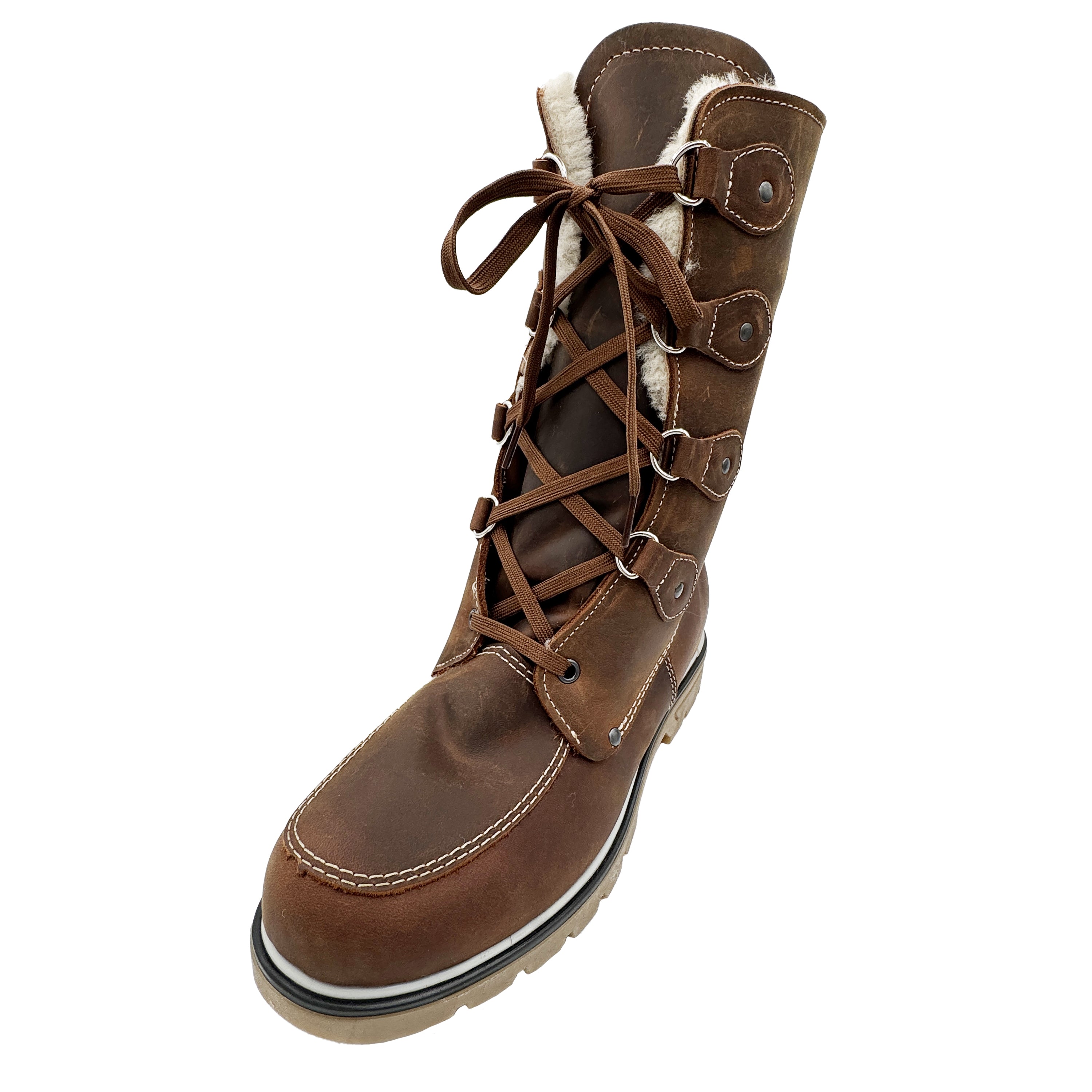 Women's Mid Height Winter Boots - Waterproof Snow Boots for Women, Warm & Comfortable Cold Weather Boots - Perfect for Snowy Days, Hiking & Outdoor Activities