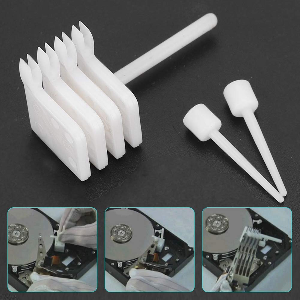 Professional HDD Head Comb Tool Kit - Hard Disk Repair Tool Set with Head Comb & 10 Finger Pods for Digital Hard Drives - Perfect for Data Recovery & Hard Drive Maintenance